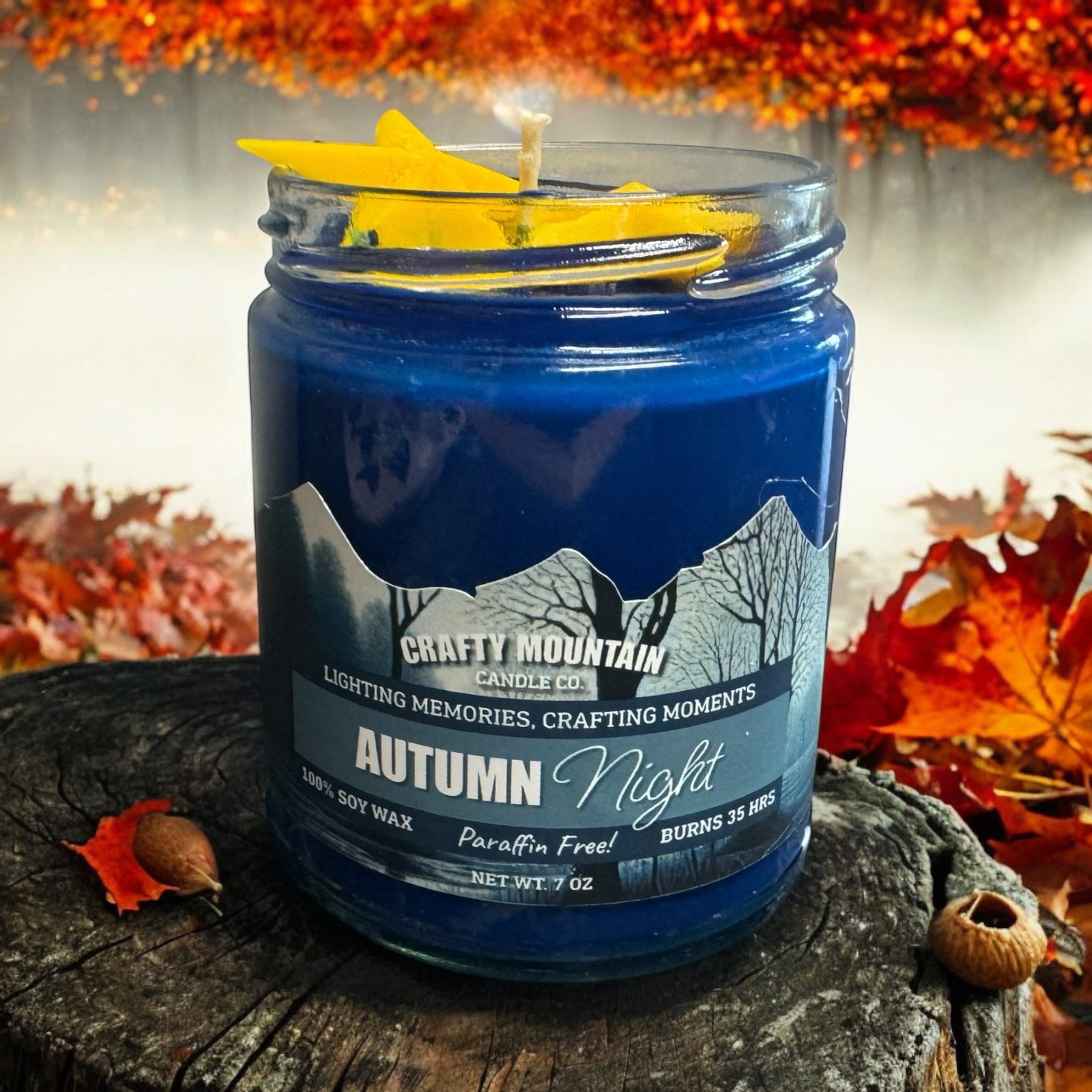 Autumn Night Container Candle