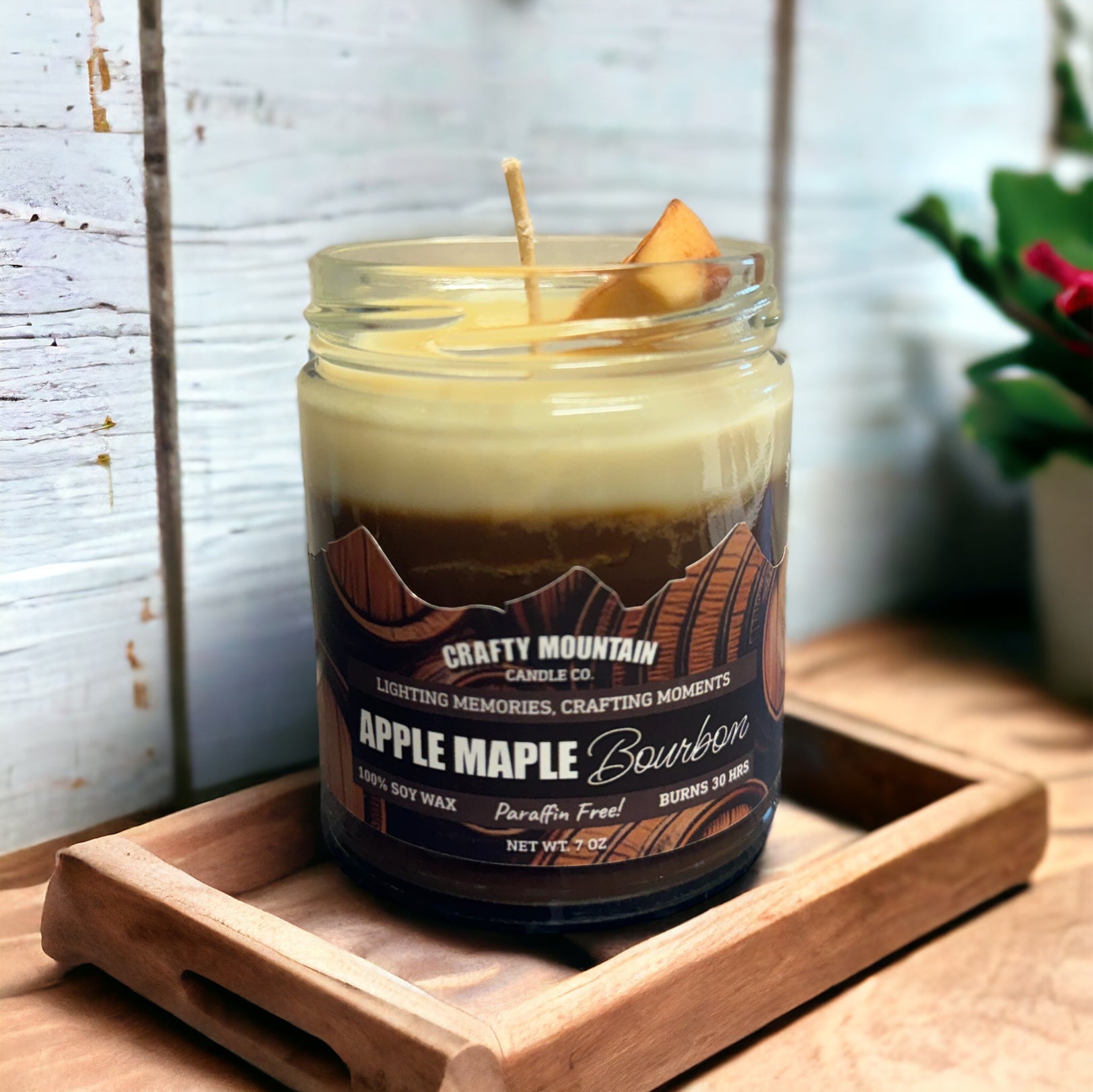 Apple Maple Bourbon Soy Container Candle