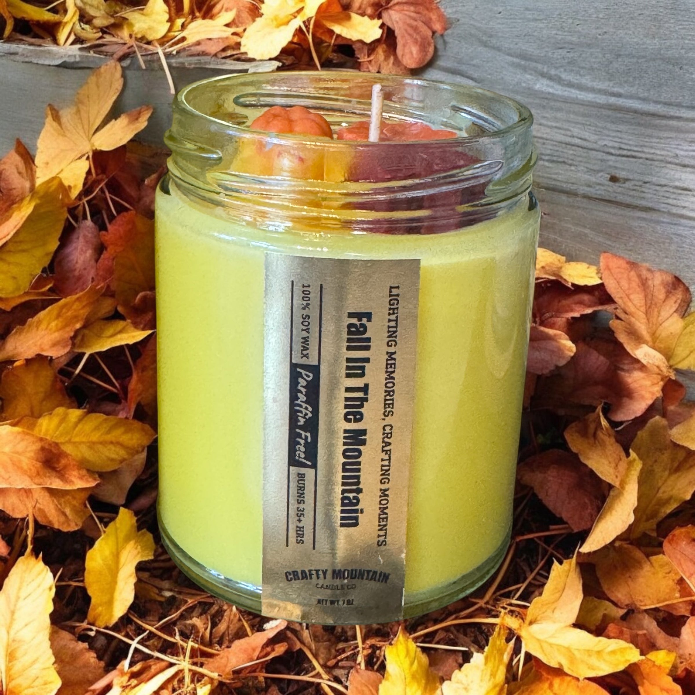 Fall in The Mountains Container Candle