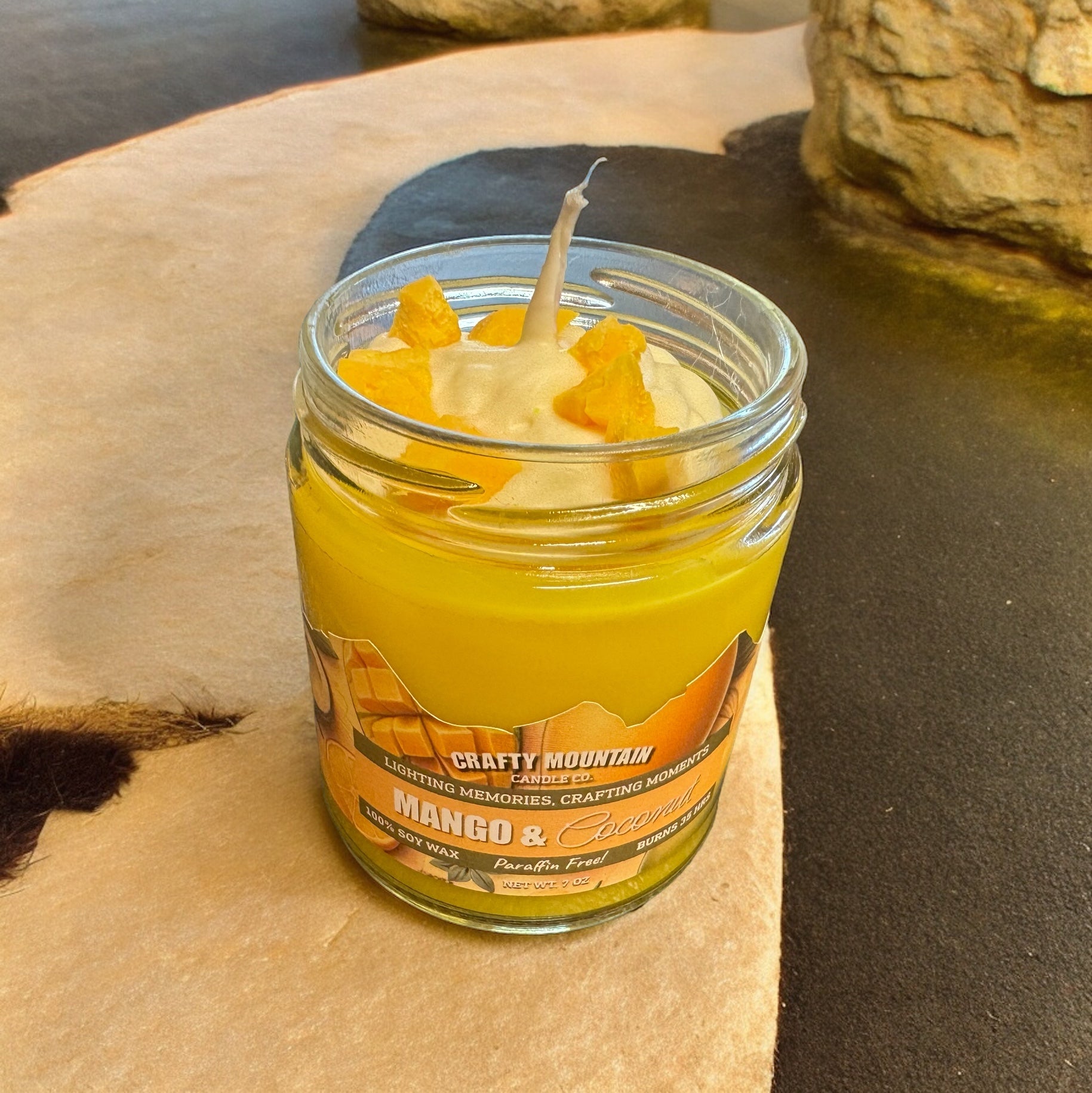 Mango & Coconut Container Candle