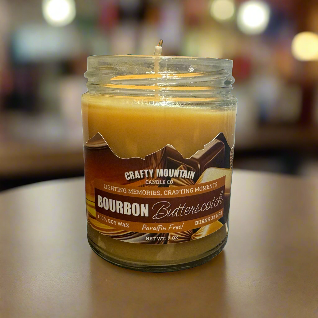 Bourbon & Butterscotch Soy Container Candle