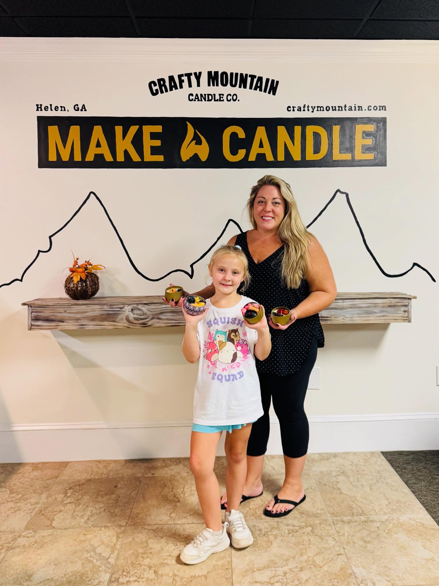 "Make A Candle" Candle Bar Experience in Helen, GA