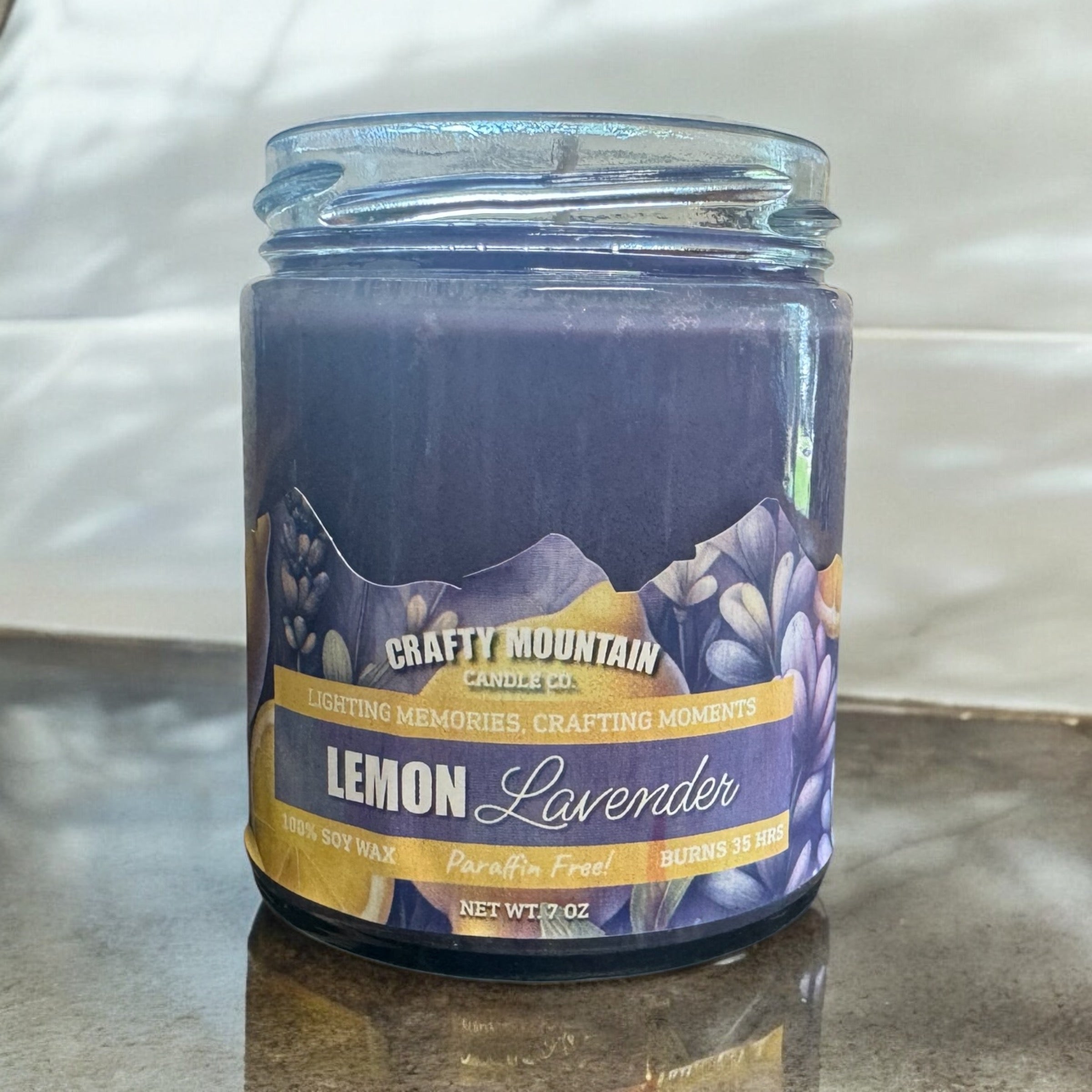 Lemon Lavender Container Candle