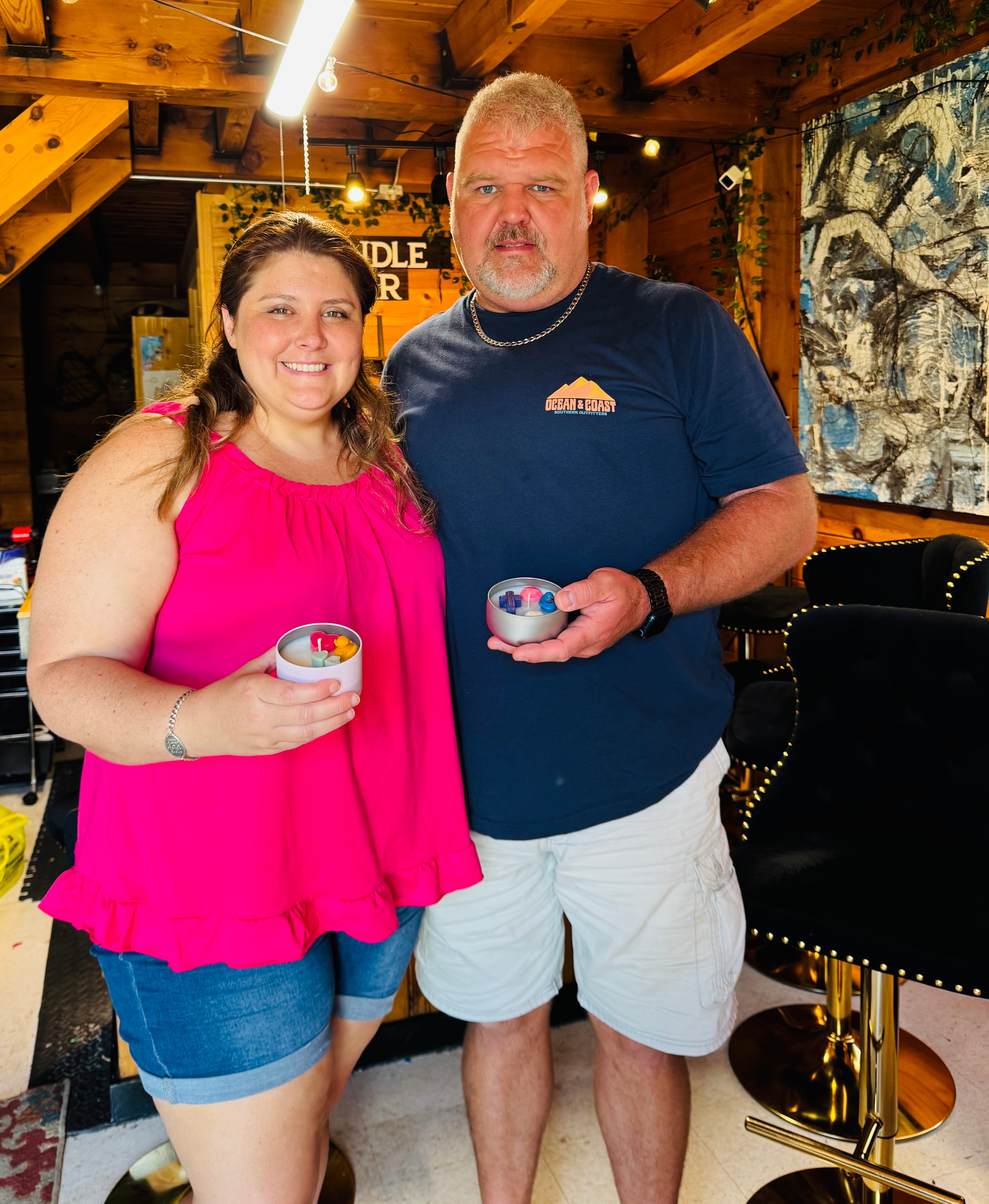 "Make A Candle" Candle Bar Experience in Helen, GA
