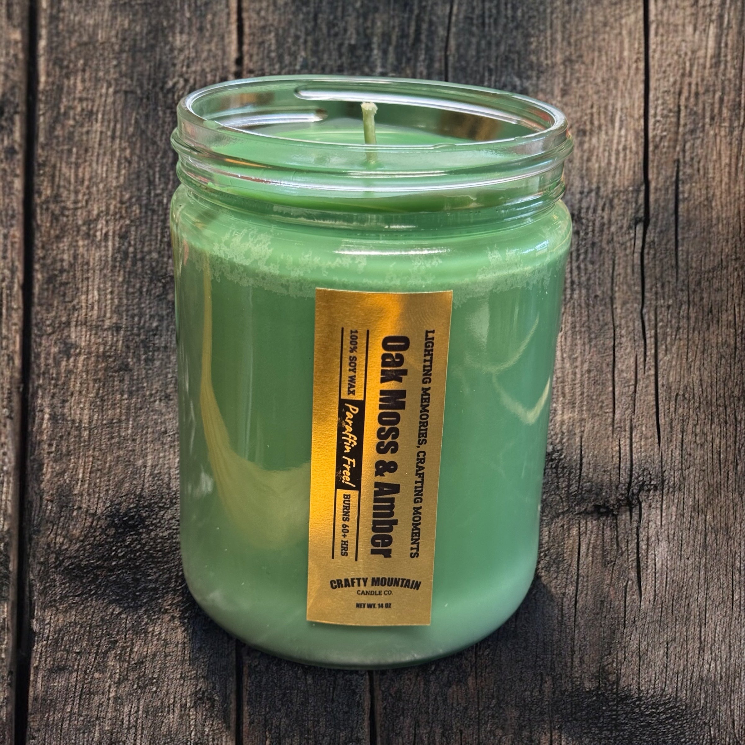 Oak Moss & Amber Soy Wax Container Candle