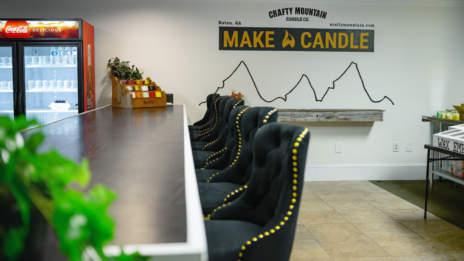 "Make A Candle" Candle Bar Experience in Helen, GA
