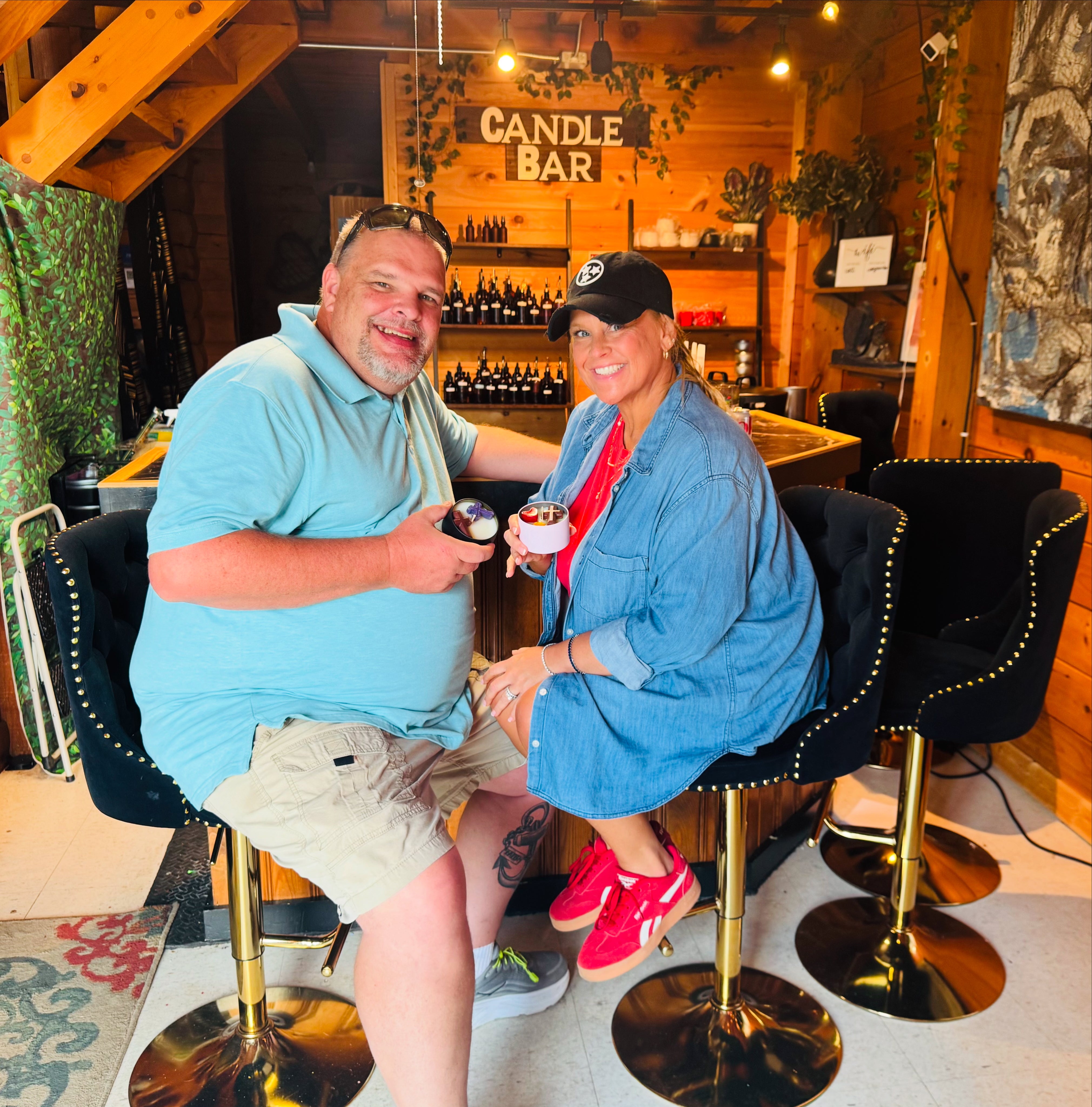 "Make A Candle" Candle Bar Experience in Helen, GA