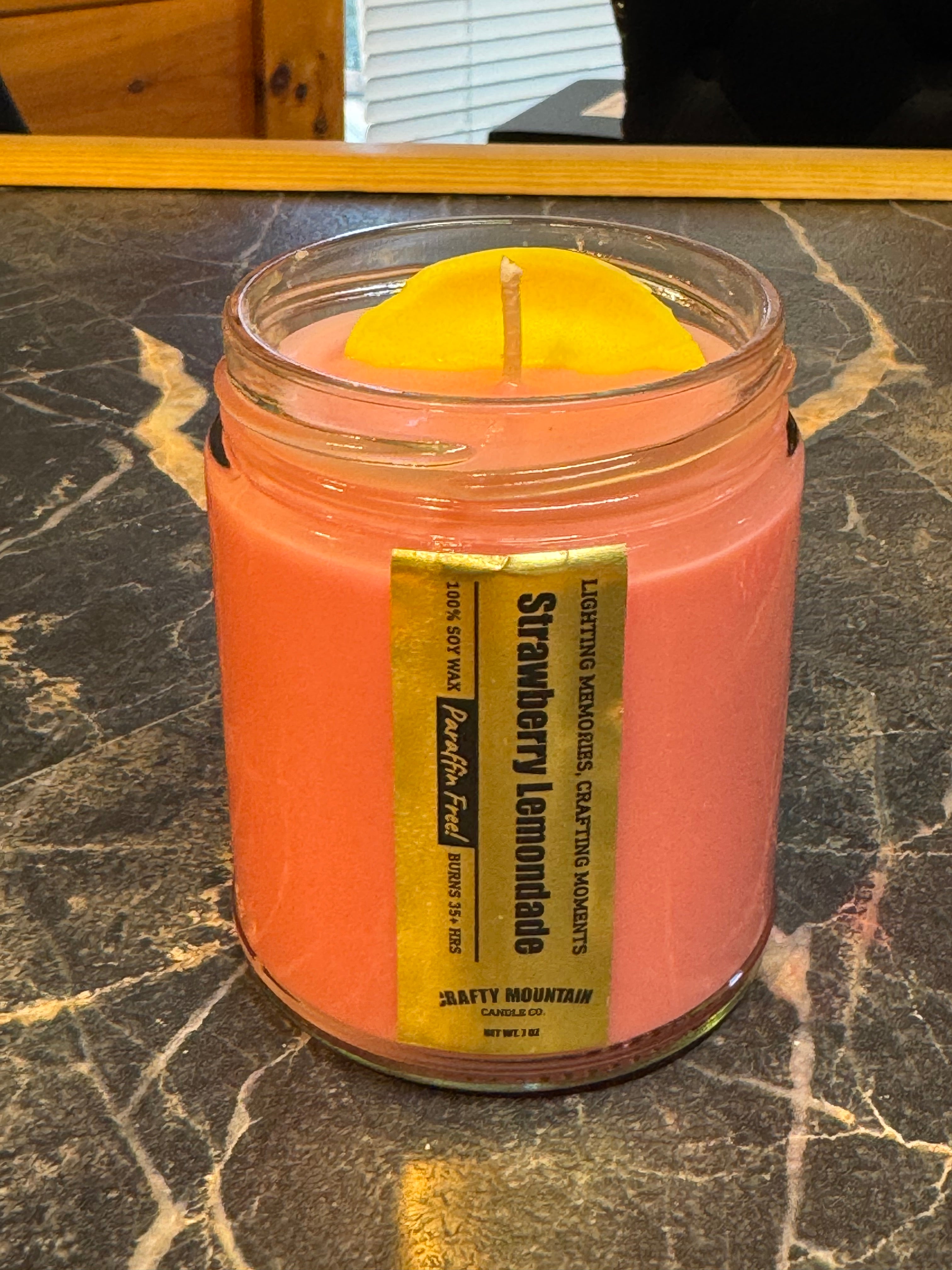 Strawberry Lemonade Container Candle