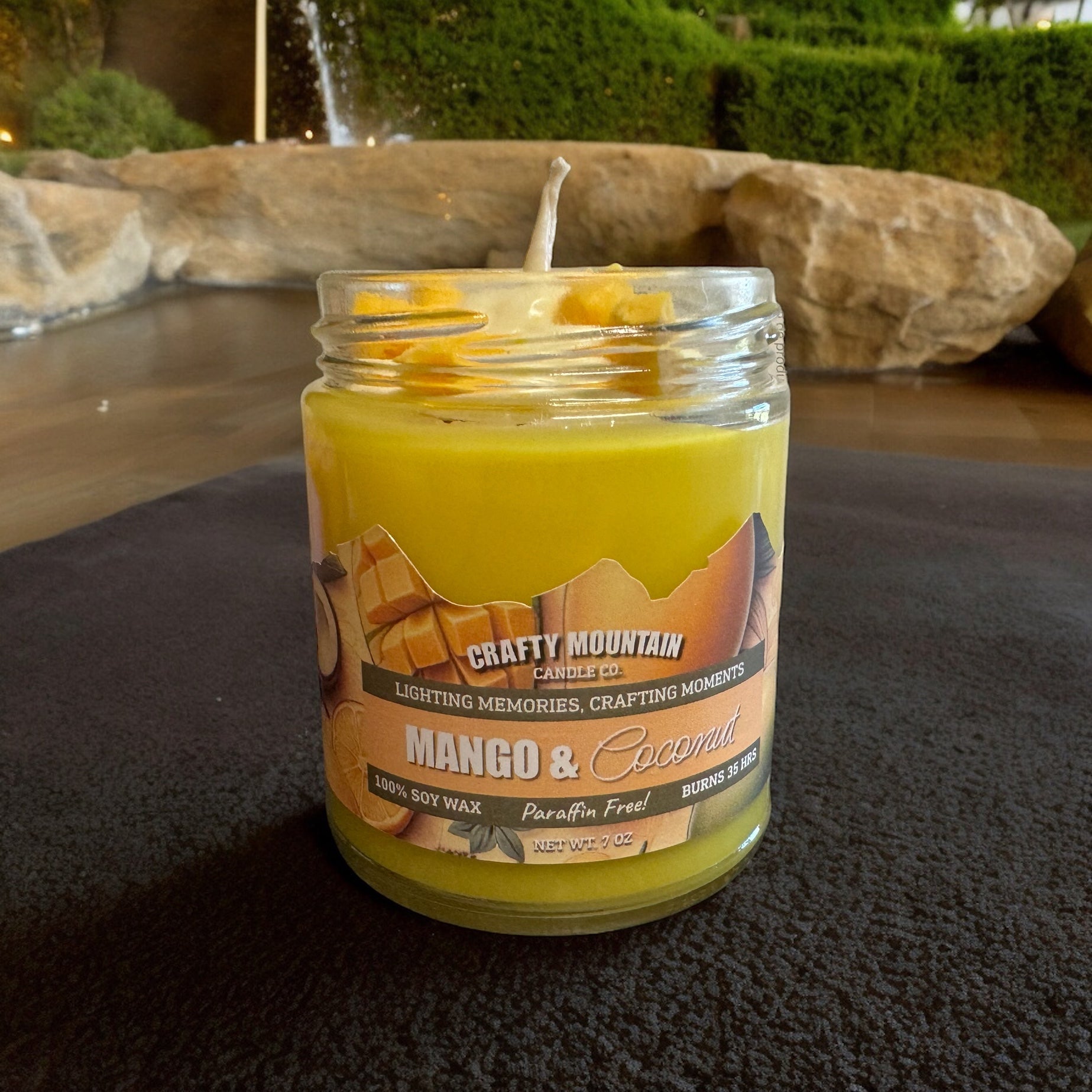 Mango & Coconut Container Candle