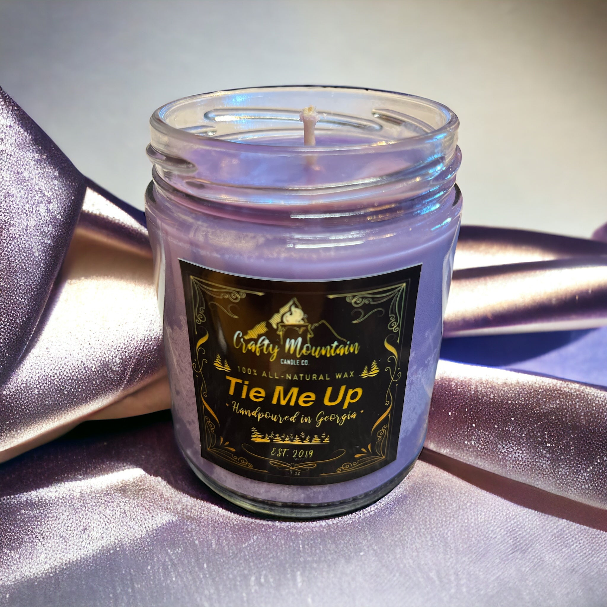 Tie Me Up Container Candle