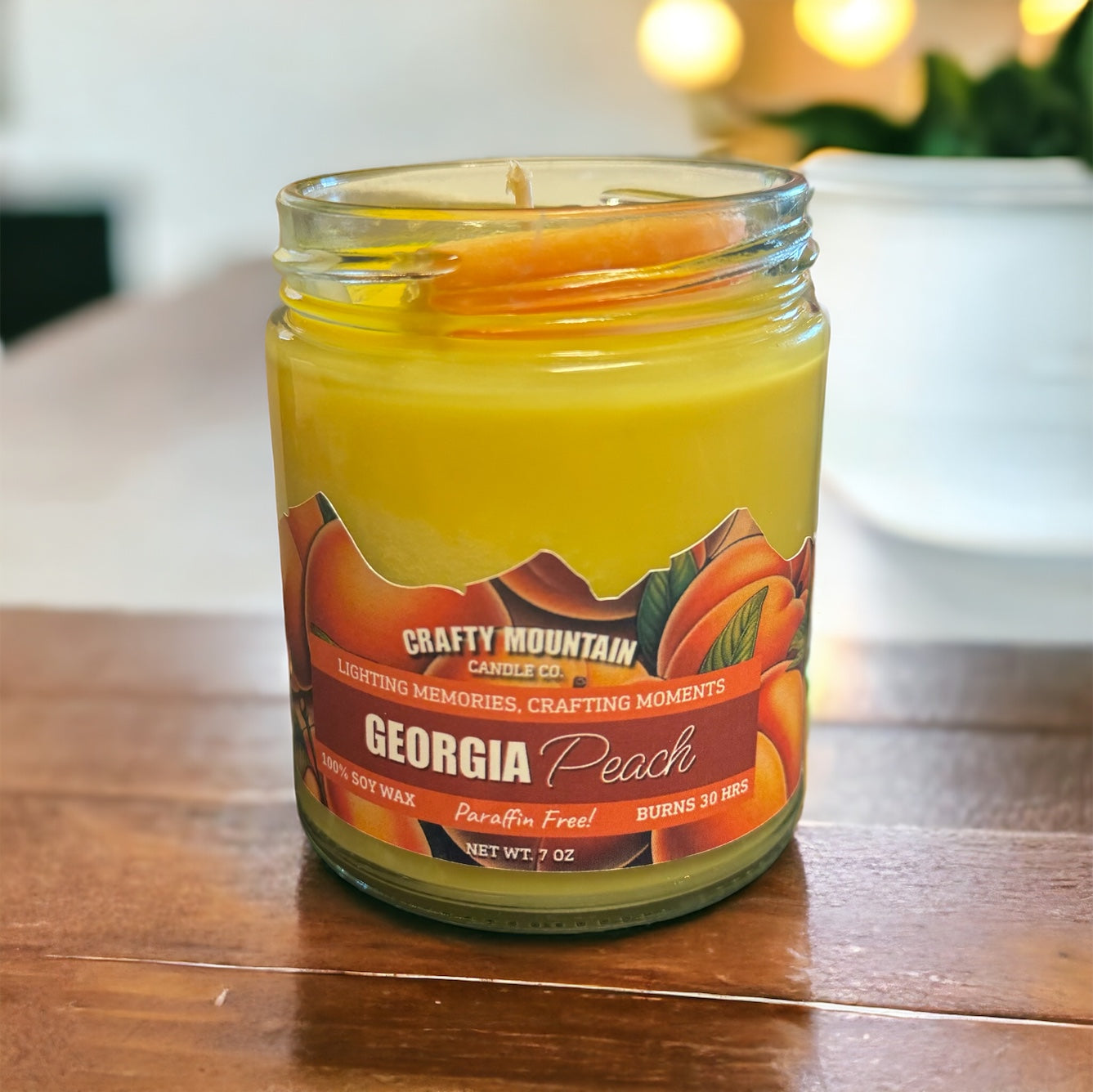 Georgia Peach Soy Container Candle