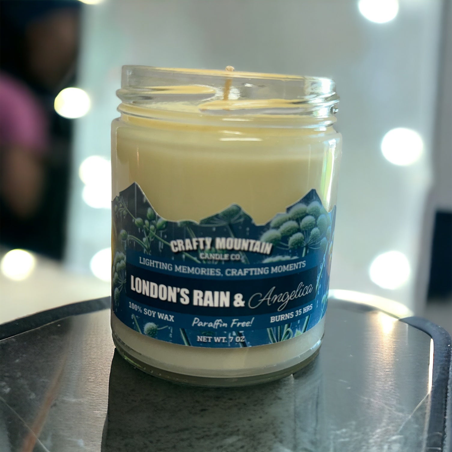 London's Rain & Angelica Container Candle