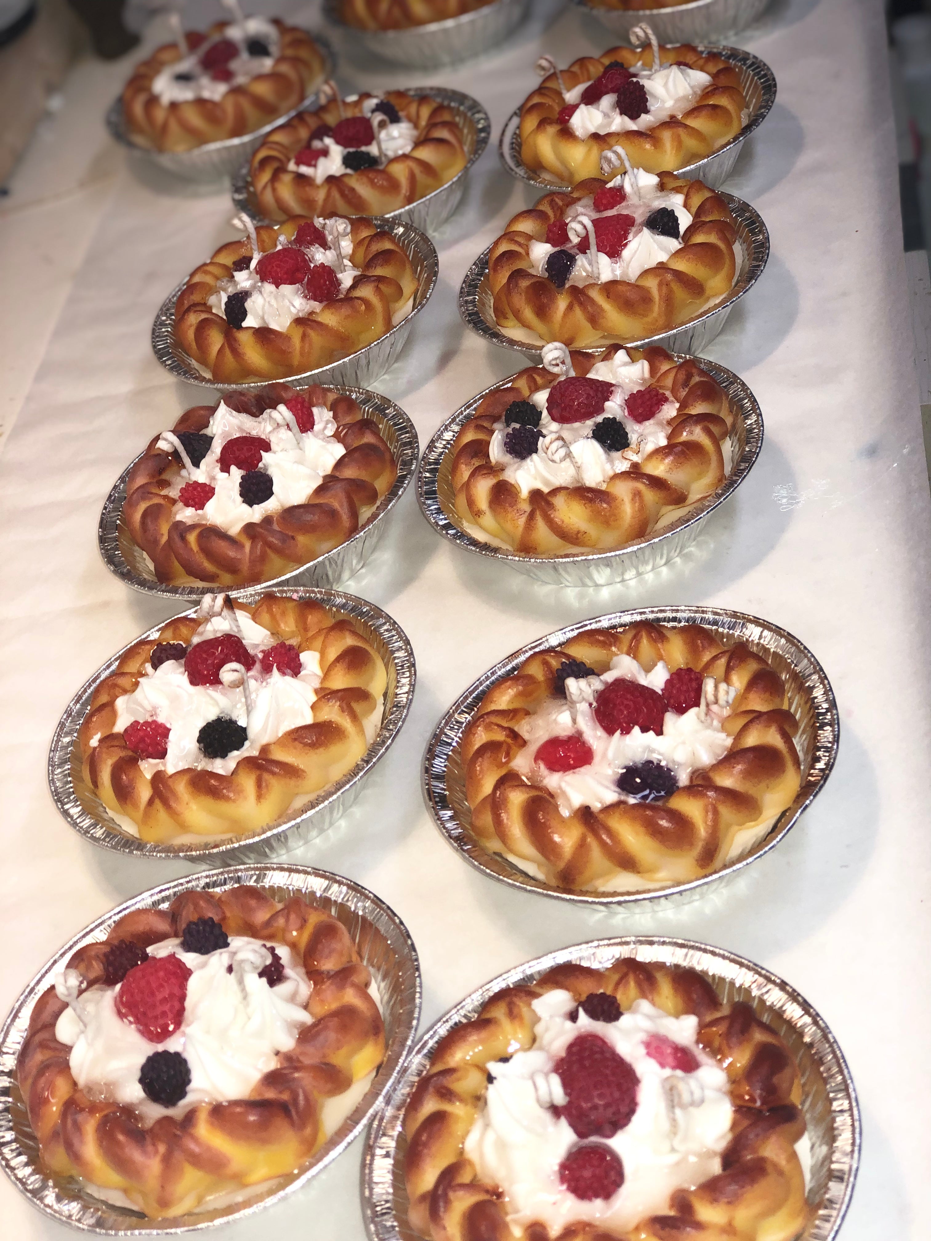 Pie Candle Making Workshop Class