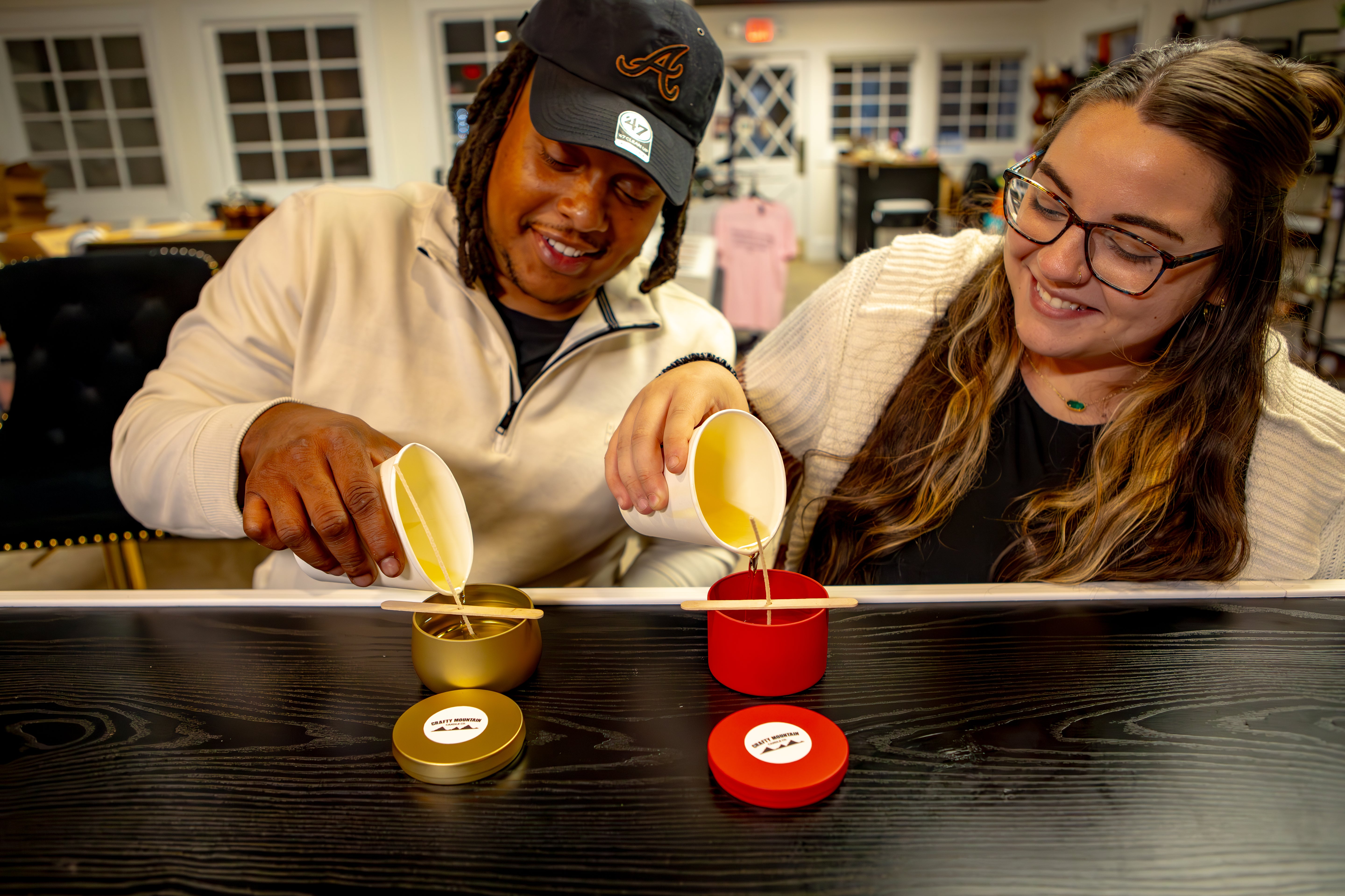 "Make A Candle" Candle Bar Experience in Helen, GA