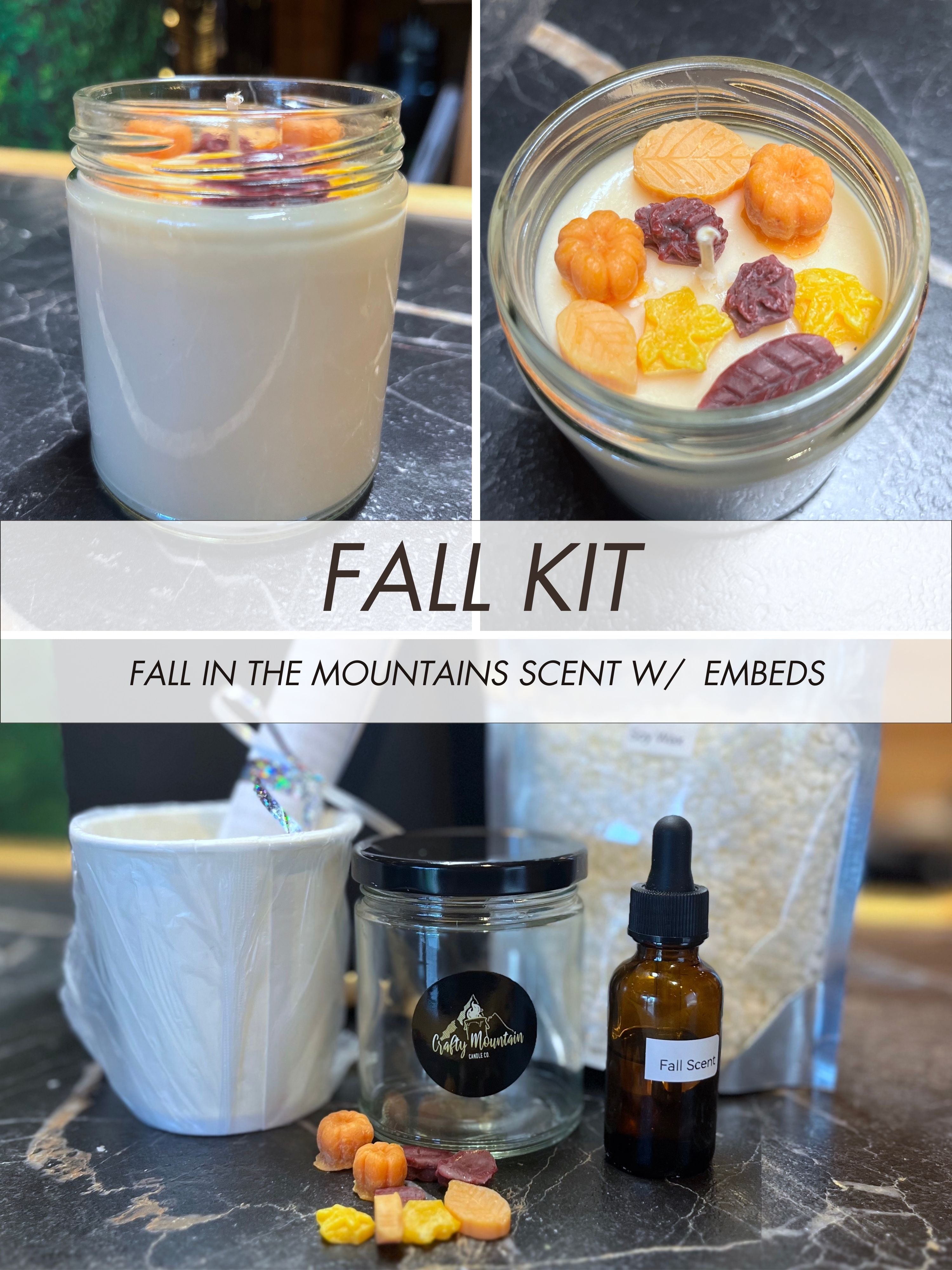 At Home Candle Making Kit- Soy wax