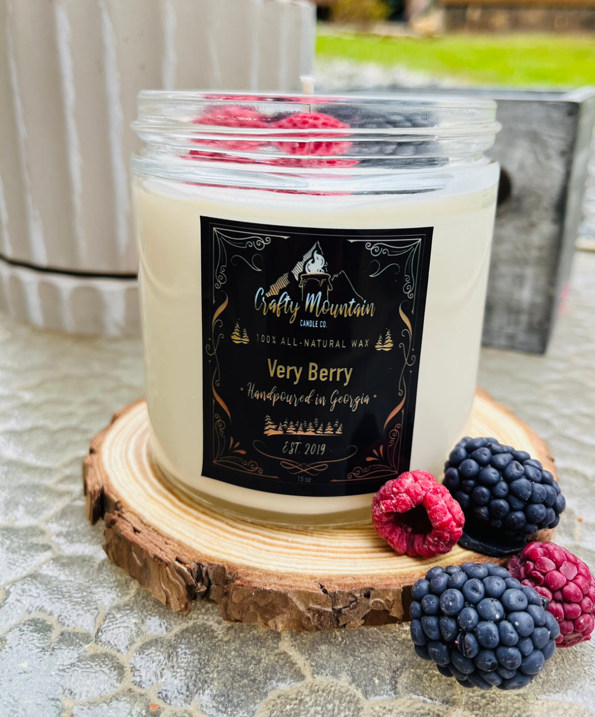 Very Berry Container Candle