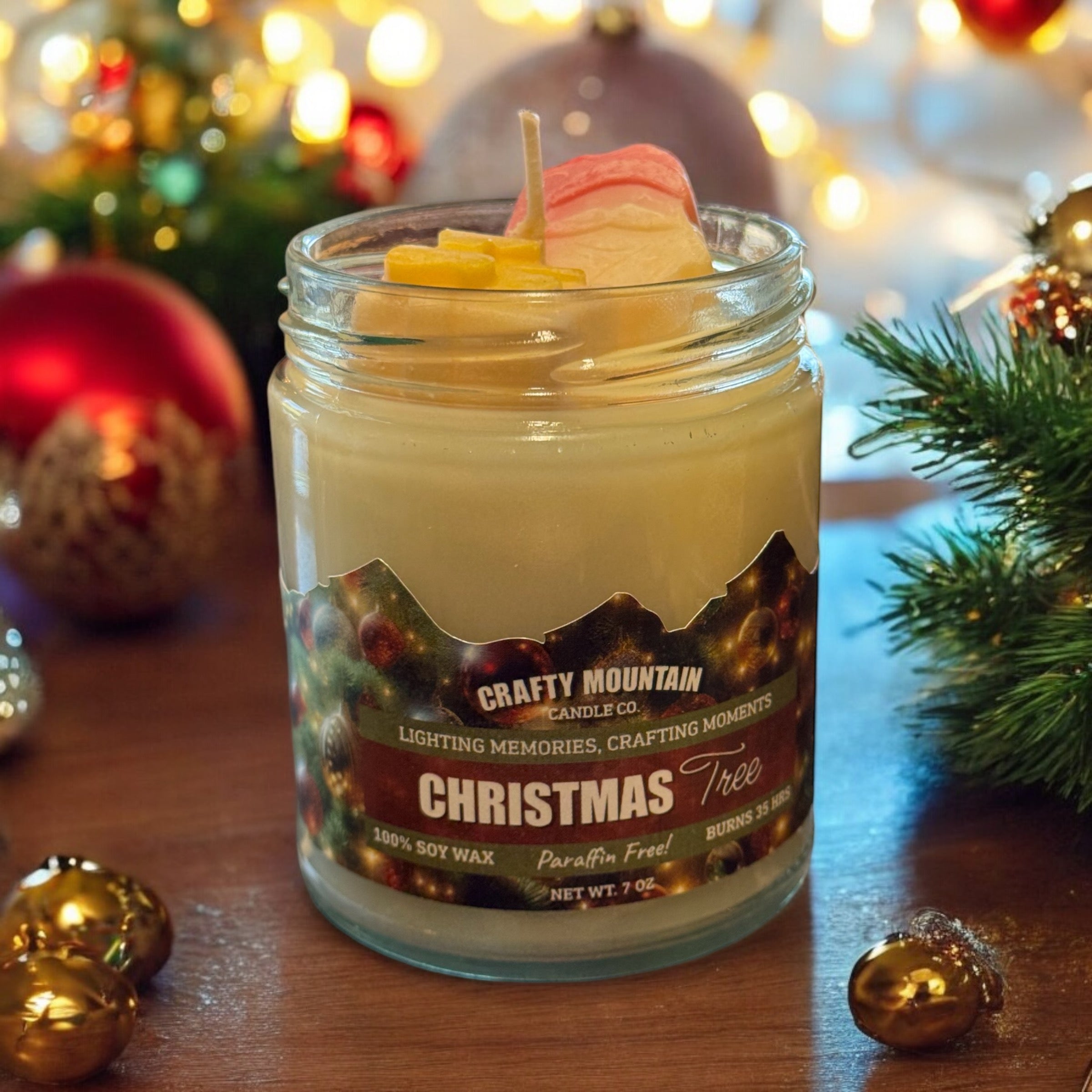 Christmas Tree Candle