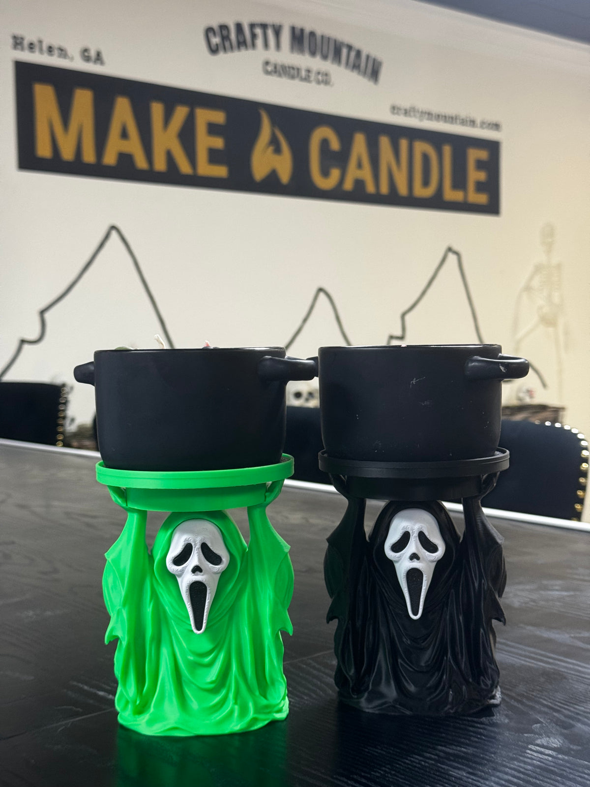 Spooky Candle Holder