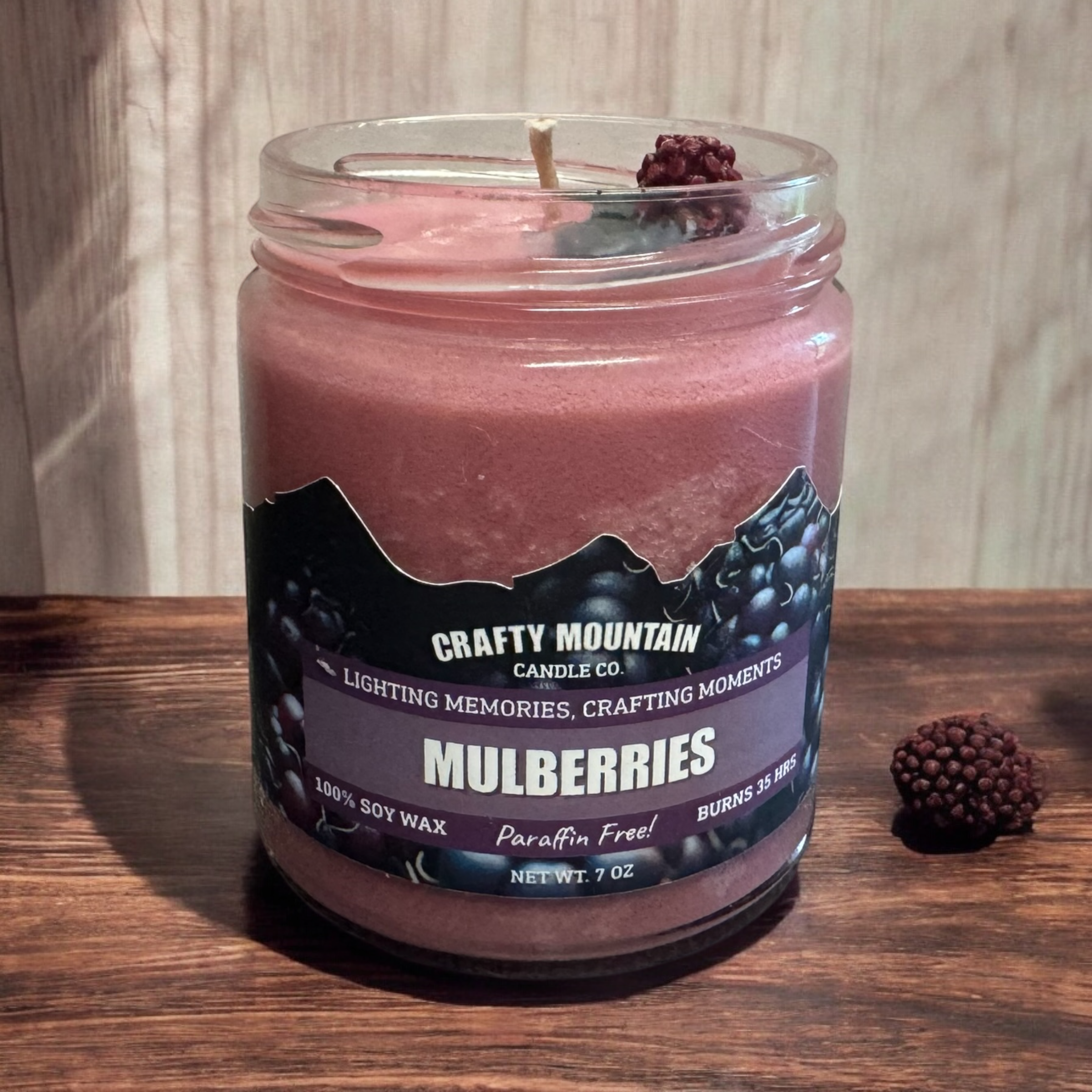 Mulberries Container Candle