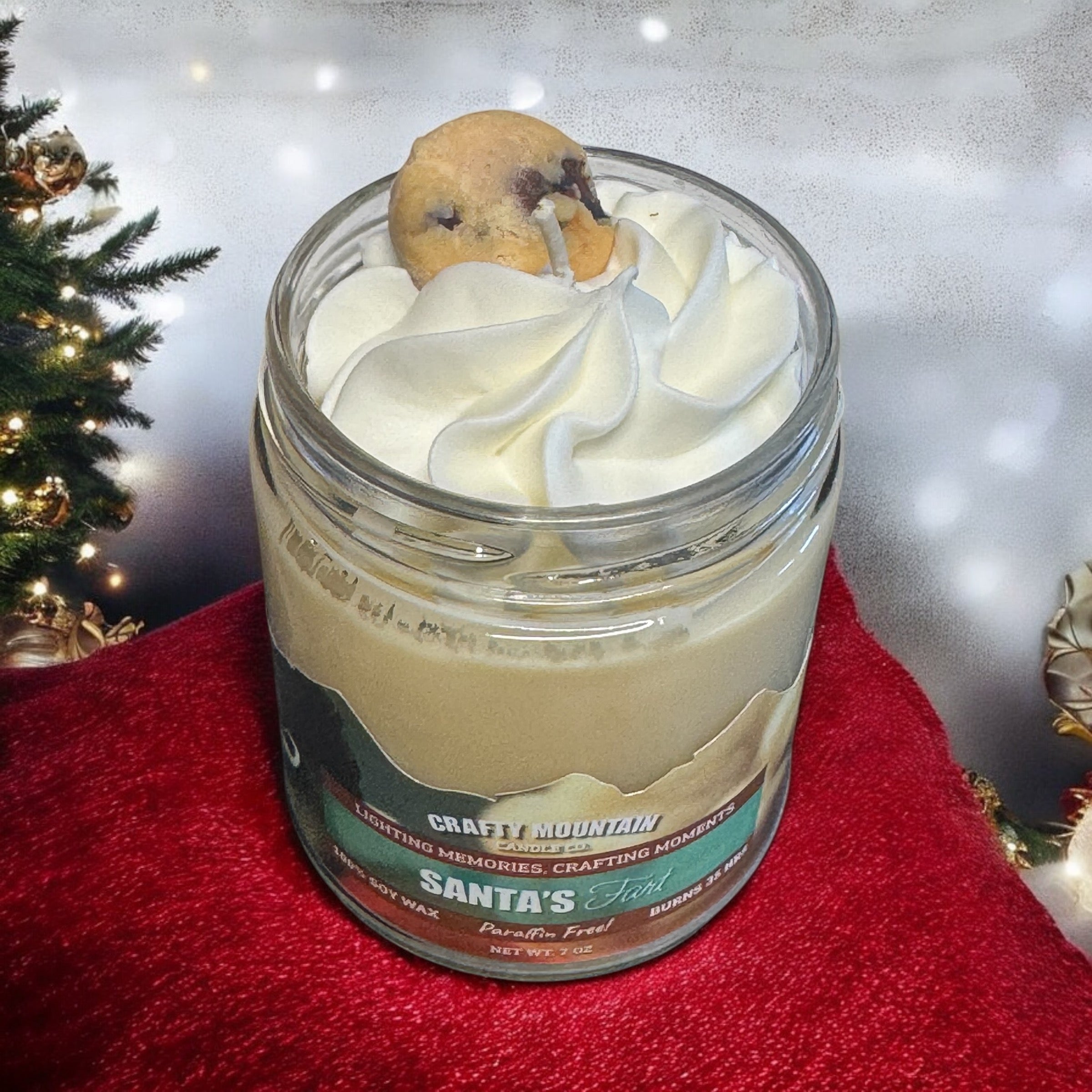 Santa’s Fart Container Candle