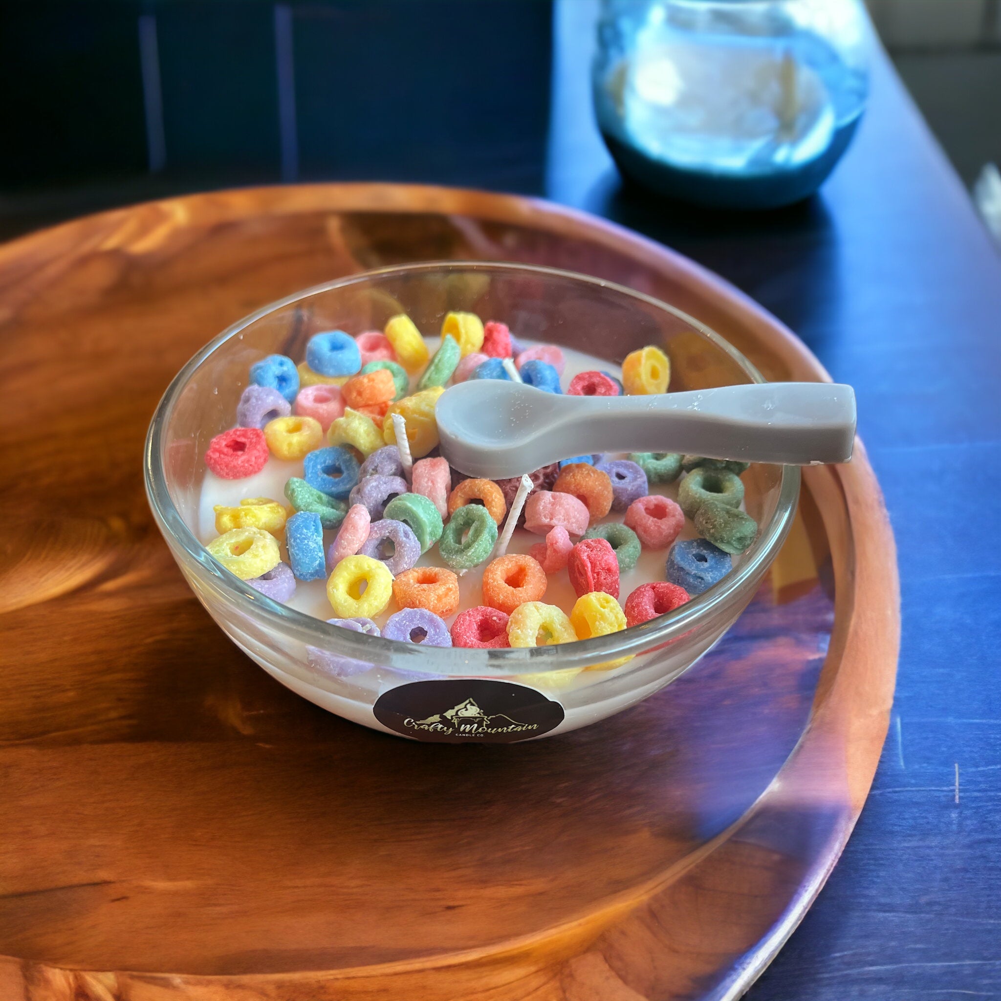 Loopy Loops Cereal Bowl Soy Container Candle