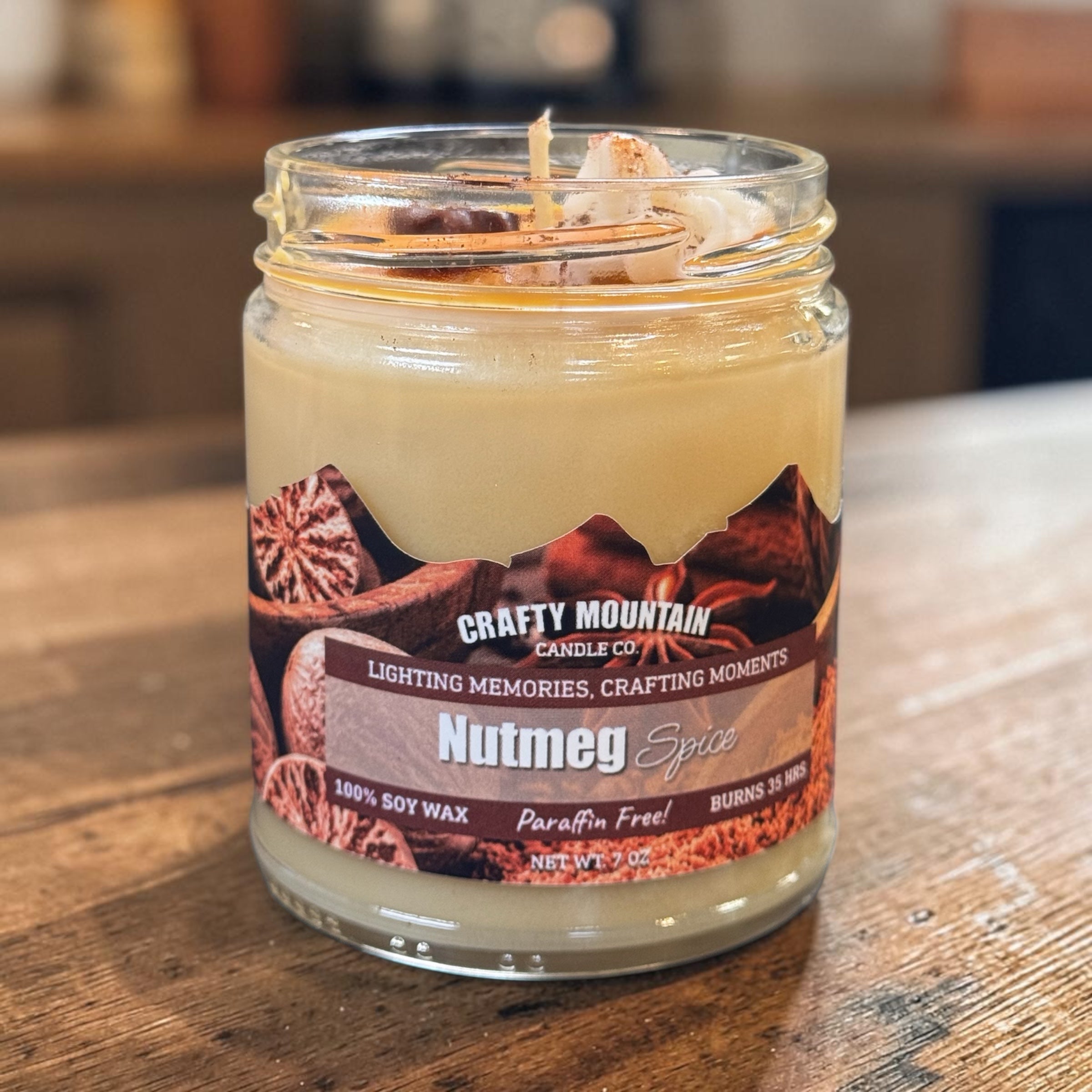 Nutmeg & Spice Container Candle