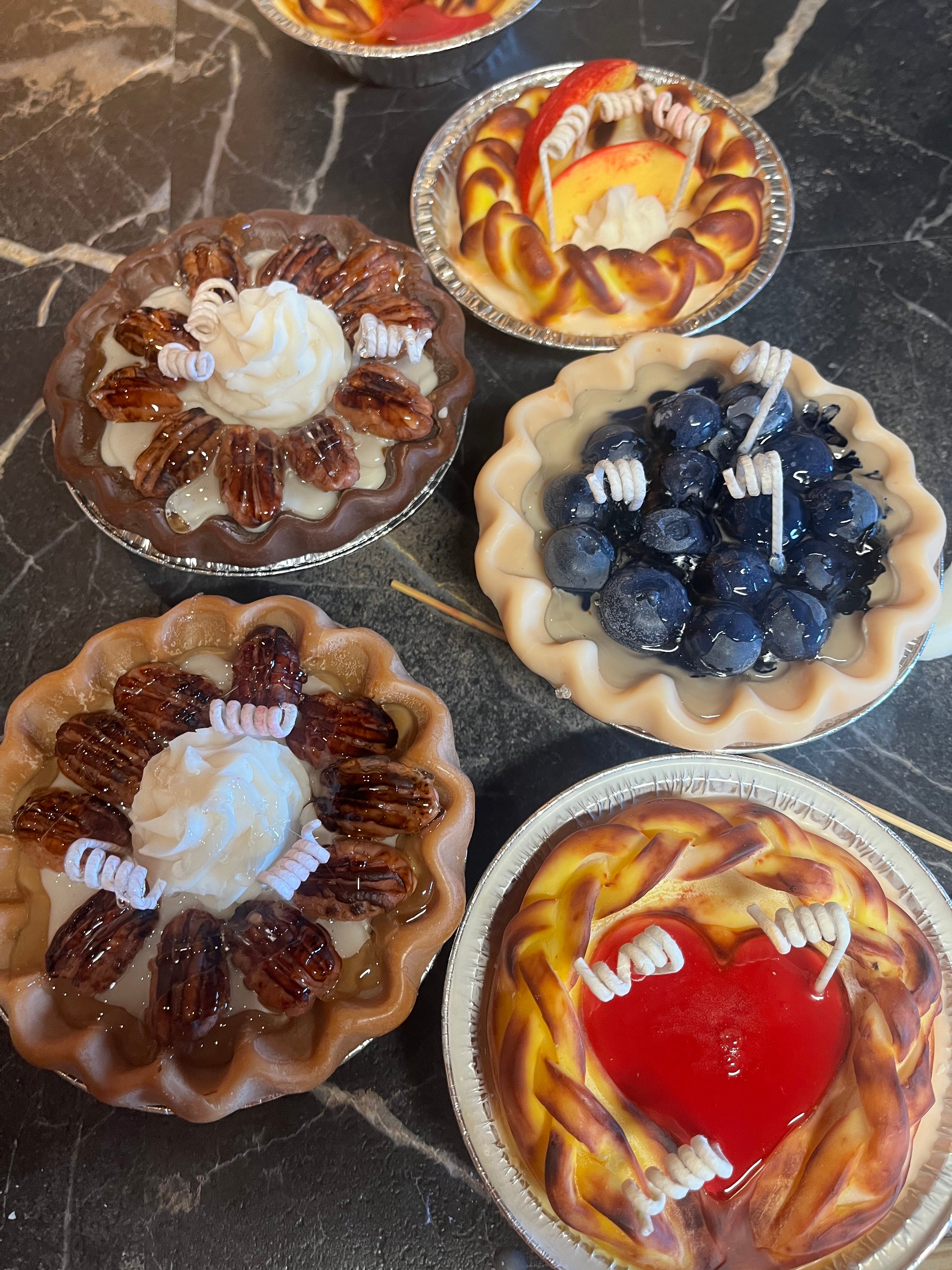 Pie Candle Making Workshop Class